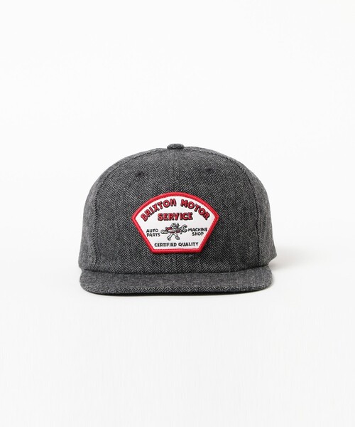 BEAMS BOY(ビームスボーイ)の「BRIXTON / Dyson Snapback CAP(キャップ・レディース・ブラック・ONE SIZE)」の2枚目の写真