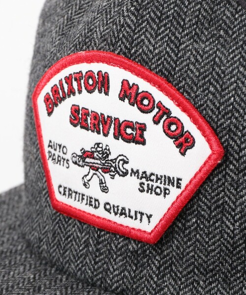 BEAMS BOY(ビームスボーイ)の「BRIXTON / Dyson Snapback CAP(キャップ・レディース・ブラック・ONE SIZE)」の4枚目の写真