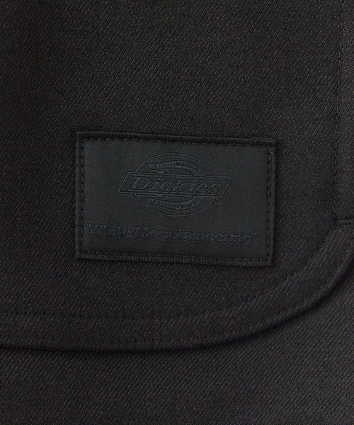 WHITE MOUNTAINEERING(ホワイトマウンテニアリング)の「White Mountaineering/ホワイトマウンテニアリング × Dickies /ディッキーズ WINDSTOPPER SHORT BLOUSON 防風 透湿 耐水 アウター ダブルジップ 襟付き シンプル ウール調 メンズ レディース 2026年 秋 秋服 冬 冬服(ブルゾン・メンズ・ブラック・1/2/3)」の10枚目の写真