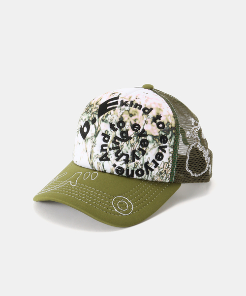 b.Eautiful/ビューティフル】Bi Foam Trucker Hat（FIELD）（キャップ