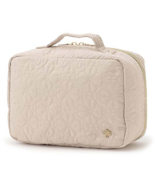 スペードフラワーキルトダイパーポーチ（マザーズバッグ）｜kate spade