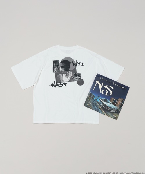 Nas артграфик футболка [только веб]