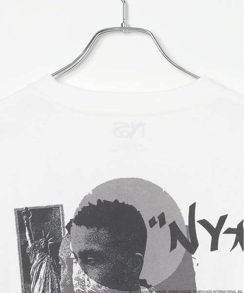 BAYFLOW（ベイフロー）の「【Nas】アートグラフィックTEE [一部店舗・WEB限定]（Tシャツ/カットソー・メンズ・ブラック/ホワイト/ベージュ・SMALL/MEDIUM/LARGE）」の17枚目の写真
