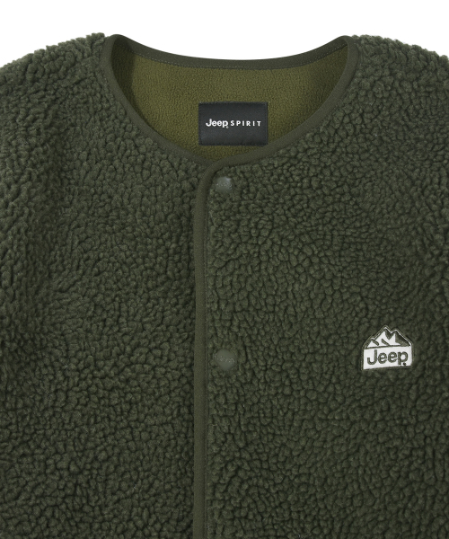 JEEP(ジープ)の「レトロマウンテンコージフリースカーディガン (JR5TZU193KH)(その他アウター・レディース・その他・SMALL/MEDIUM/LARGE/X-LARGE/2XL)」の3枚目の写真