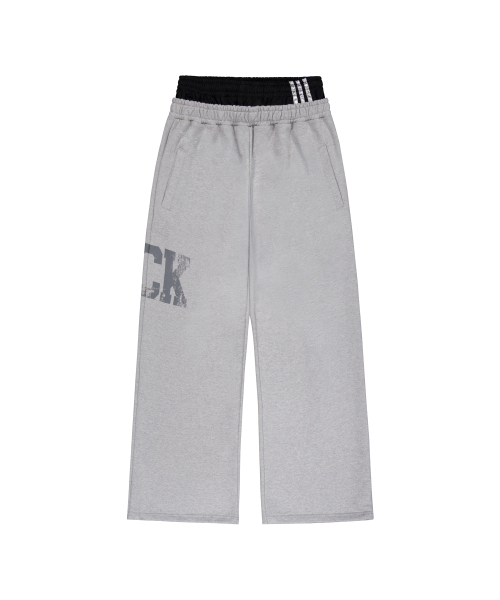 ROCKCAKE(ロックケーキ)の「RCK Layered Wide 2way Jogger - Gray(スウェットパンツ・レディース・その他・SMALL/X-SMALL)」の3枚目の写真