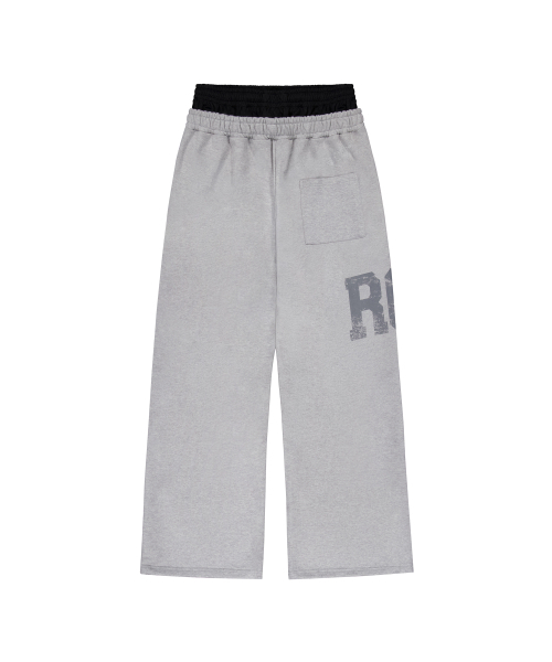 ROCKCAKE(ロックケーキ)の「RCK Layered Wide 2way Jogger - Gray(スウェットパンツ・レディース・その他・SMALL/X-SMALL)」の2枚目の写真