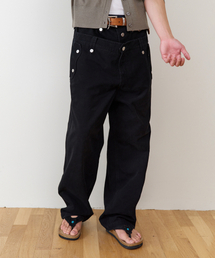 DOUBLE POCKET LAP PANTS BLACK