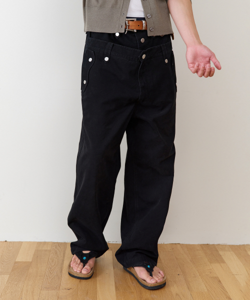 THEVINYLHOUSE(ザバイニルハウス)の「DOUBLE POCKET LAP PANTS BLACK(その他パンツ・メンズ・その他・MEDIUM/LARGE)」の5枚目の写真
