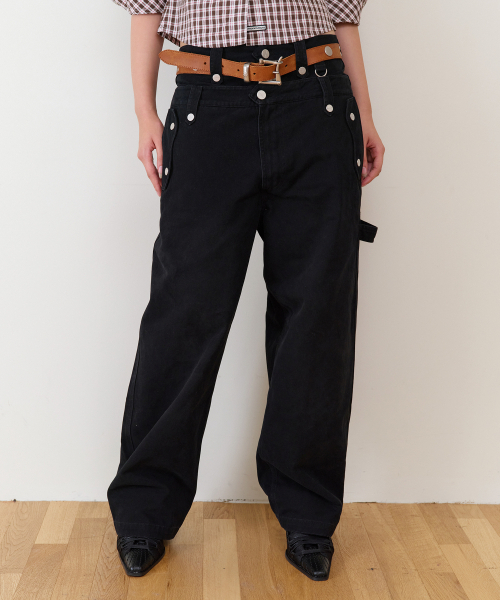THEVINYLHOUSE(ザバイニルハウス)の「DOUBLE POCKET LAP PANTS BLACK(その他パンツ・メンズ・その他・MEDIUM/LARGE)」の6枚目の写真