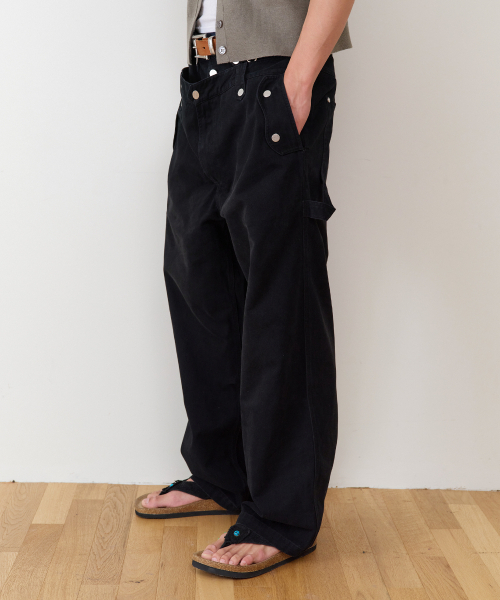 THEVINYLHOUSE(ザバイニルハウス)の「DOUBLE POCKET LAP PANTS BLACK(その他パンツ・メンズ・その他・MEDIUM/LARGE)」の7枚目の写真