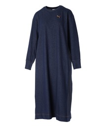 プーマ PUMA ESS ELEVATED デニム ライク ドレス