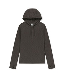 Slub Hooded LS Tee