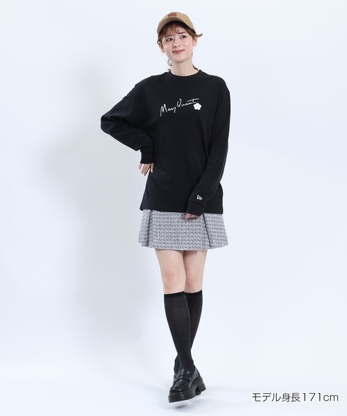 MARY QUANT(マリークワント)の「NEW ERA×MARY QUANT サインロゴ プルオーバー(Tシャツ/カットソー・レディース・ブラック・L)」の9枚目の写真