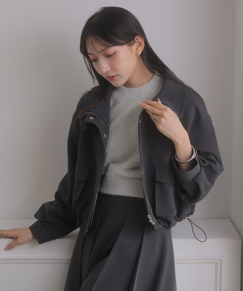 NOELA(ノエラ)の「ラメシャギーニット(ニット/セーター・レディース・ライトグリーン/オフホワイト/ベージュ/イエロー・FREE)」の14枚目の写真