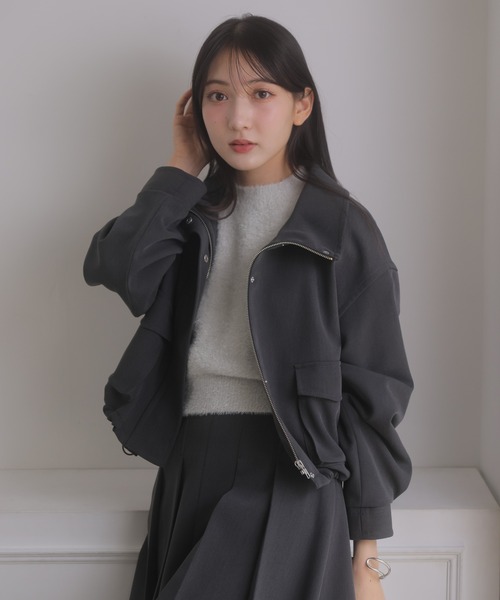 NOELA(ノエラ)の「ラメシャギーニット(ニット/セーター・レディース・ライトグリーン/オフホワイト/ベージュ/イエロー・FREE)」の15枚目の写真