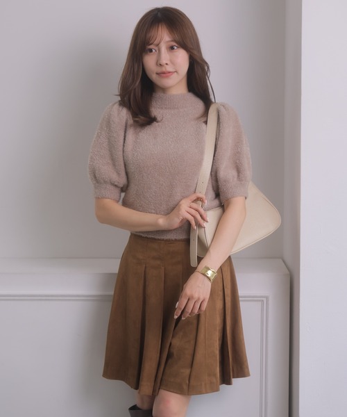 NOELA(ノエラ)の「ラメシャギーニット(ニット/セーター・レディース・ライトグリーン/オフホワイト/ベージュ/イエロー・FREE)」の18枚目の写真