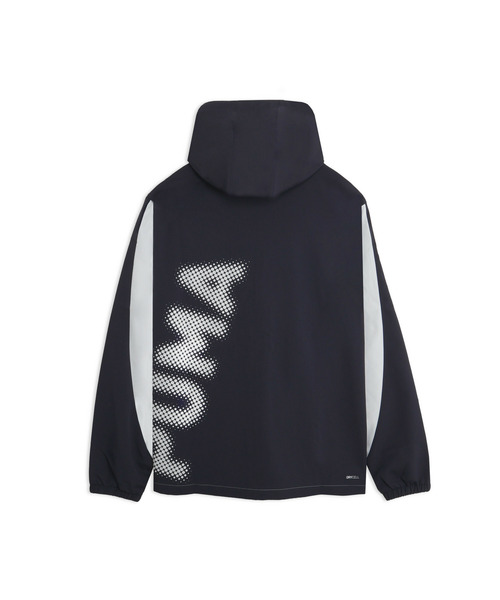 PUMA(プーマ)の「PUMA プーマ メンズ ランニング クロス ウーブンジャケット(ブルゾン・メンズ・パープル・LARGE/XX-LARGE/X-LARGE)」の2枚目の写真
