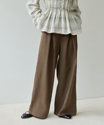 【Noka】クロスタックワイドパンツ《WEB限定》