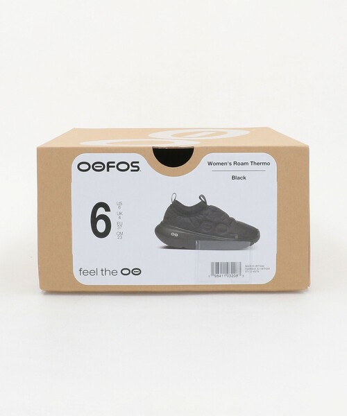 OOFOS(ウーフォス)の「<OOFOS> Oomy Thermo Zen(スニーカー・レディース・ホワイト/ブラック・25cm/23cm/24cm)」の18枚目の写真