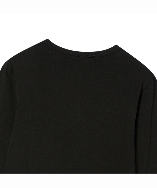 PRENDA(プレンダ)の「EQUESTRIAN HENLEY LONG SLEEVE BLACK(Tシャツ/カットソー・レディース・その他・FREE)」の7枚目の写真