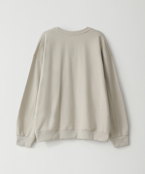 PUFF PUFF DEPT(パフパフ・デプト)の「BASEBALL スウェットシャツ グレイッシュベージュ(スウェット・レディース・その他・LARGE/MEDIUM/X-LARGE)」の2枚目の写真