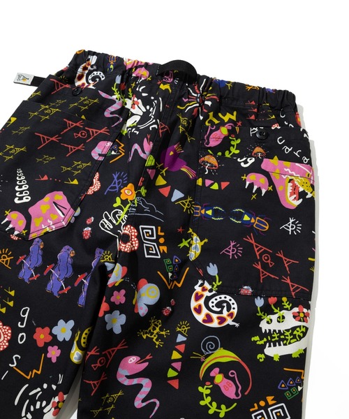 go slow caravan(ゴースローキャラバン)の「キャンバス総柄プリント ハイクパンツ(その他パンツ・メンズ・その他2/ブルーグリーン/その他1/ブラック・MEDIUM/LARGE/X-LARGE)」の11枚目の写真