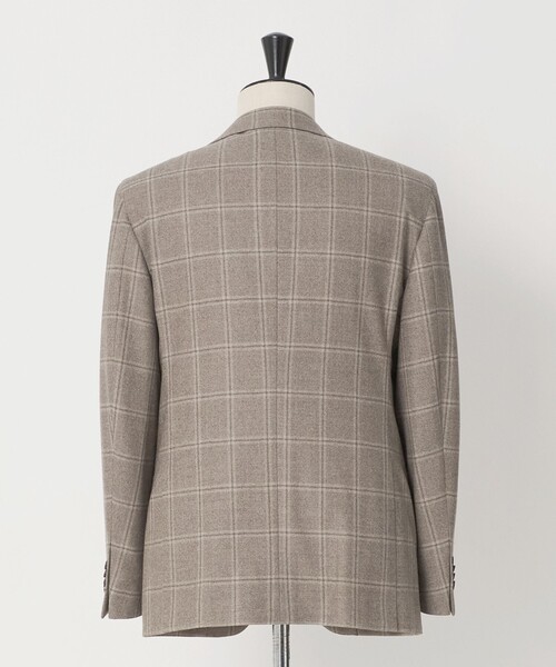 UNITED ARROWS(ユナイテッドアローズ)の「Vitale Barberis Canonico ウィンドウペン シングル 3ボタン スーツ MC―MODEL(セットアップ・メンズ・ベージュ・48/46)」の8枚目の写真