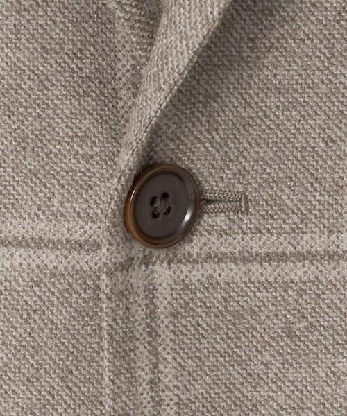 UNITED ARROWS(ユナイテッドアローズ)の「Vitale Barberis Canonico ウィンドウペン シングル 3ボタン スーツ MC―MODEL(セットアップ・メンズ・ベージュ・48/46)」の11枚目の写真