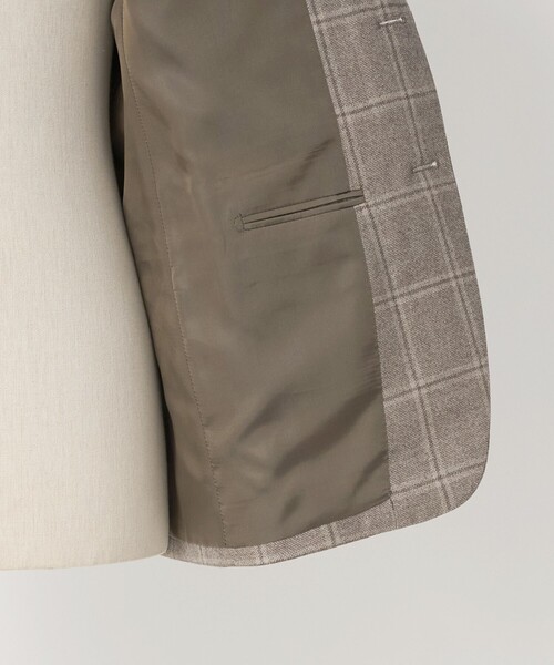 UNITED ARROWS(ユナイテッドアローズ)の「Vitale Barberis Canonico ウィンドウペン シングル 3ボタン スーツ MC―MODEL(セットアップ・メンズ・ベージュ・48/46)」の12枚目の写真