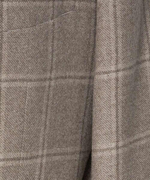 UNITED ARROWS(ユナイテッドアローズ)の「Vitale Barberis Canonico ウィンドウペン シングル 3ボタン スーツ MC―MODEL(セットアップ・メンズ・ベージュ・48/46)」の13枚目の写真