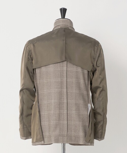 UNITED ARROWS(ユナイテッドアローズ)の「Vitale Barberis Canonico ウィンドウペン シングル 3ボタン スーツ MC―MODEL(セットアップ・メンズ・ベージュ・48/46)」の17枚目の写真