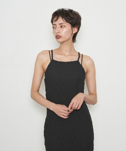 OFROOM(オフルーム)の「【2026秋冬新作】Shirred American Sleeve One-piece|シャーリングアメスリワンピース(ワンピース・レディース・ブラウン/ブラック/マスタード・MT/MEDIUM)」の18枚目の写真