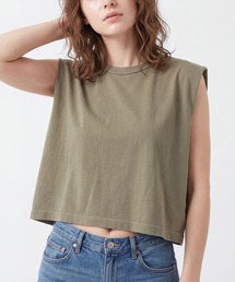 【T25】【American Apparel】GARMENT-DYED HEAVYWEIGHT MUSCLE TEE A-307GD