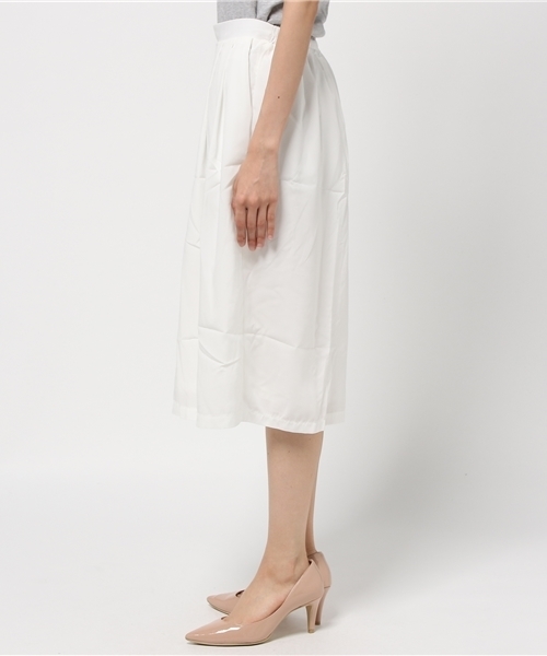 archives（アルシーヴ）の「タックガウチョ（その他パンツ・レディース・オフホワイト/グレー/ネイビー・MEDIUM）」の9枚目の写真