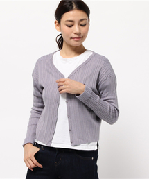 mystic | 【mystic】ランダムリブ2WAYカーデ(カーディガン/ボレロ)