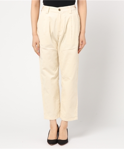 CUBE SUGAR（キューブシュガー）の「コーディロイ テーパードパンツ（その他パンツ・レディース・ベージュ/カーキ/ダークブラウン/ナチュラル・M/S）」の5枚目の写真