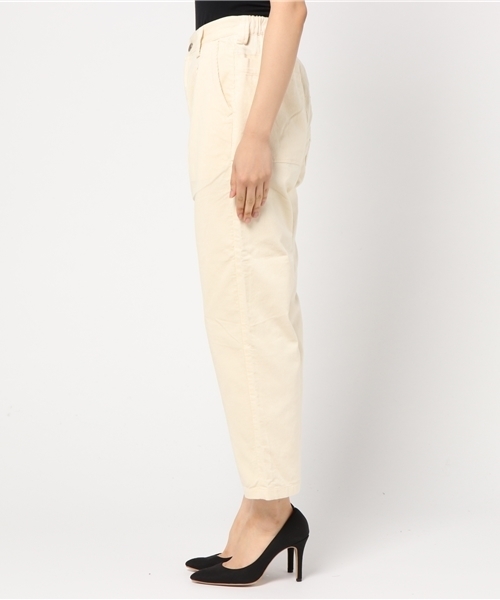 CUBE SUGAR（キューブシュガー）の「コーディロイ テーパードパンツ（その他パンツ・レディース・ベージュ/カーキ/ダークブラウン/ナチュラル・M/S）」の6枚目の写真