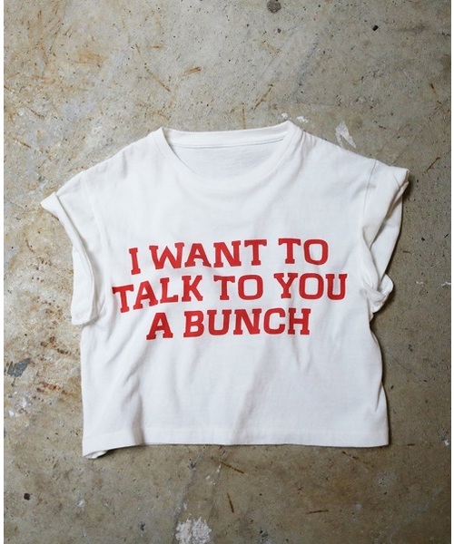 TODAYFUL（トゥデイフル）の「ショートＬＯＧＯＴシャツ（Tシャツ/カットソー・レディース・ホワイト/グレー/マスタード・FREE）」の8枚目の写真