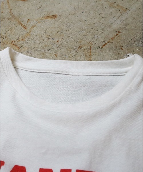 TODAYFUL（トゥデイフル）の「ショートＬＯＧＯＴシャツ（Tシャツ/カットソー・レディース・ホワイト/グレー/マスタード・FREE）」の9枚目の写真