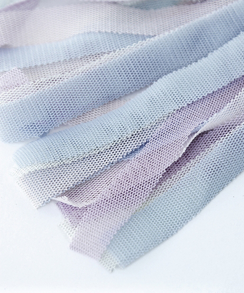 14+（イチヨンプラス）の「アクセサリーミックスカラーシフォンフリンジヘアゴム（ヘアゴム・レディース・カーキ/ブルー/グレー/ベージュ・FREE）」の11枚目の写真