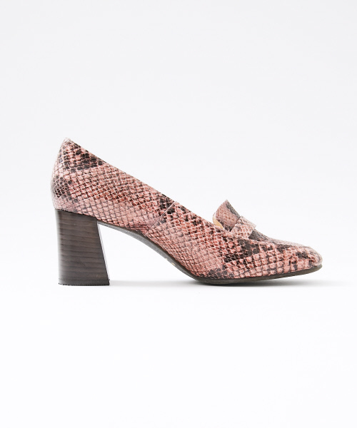 Au BANNISTER（オゥバニスター）の「スクエアヒールアップローファー（ローファー・レディース・ピンク/ダークブラウン/ネイビー・39/35/36/37/38）」の12枚目の写真