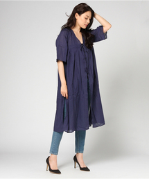 LBC | コットンボイルロングジレワンピース     (ワンピース)