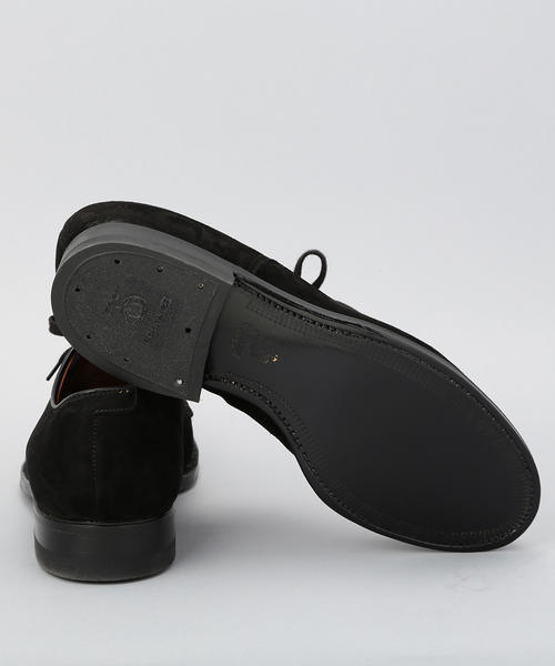 ALDEN(オールデン)の「ALDEN / 別注 GOAT SUEDE V-TIP(ドレスシューズ・メンズ・ブラック/ダークブラウン・7/8/6/7.5/6.5inch/9inch/5.5inch/8.5inch)」の14枚目の写真