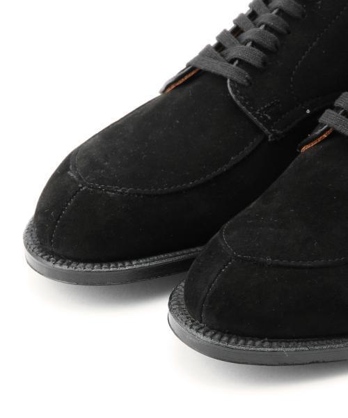 ALDEN(オールデン)の「ALDEN / 別注 GOAT SUEDE V-TIP(ドレスシューズ・メンズ・ブラック/ダークブラウン・7/8/6/7.5/6.5inch/9inch/5.5inch/8.5inch)」の11枚目の写真