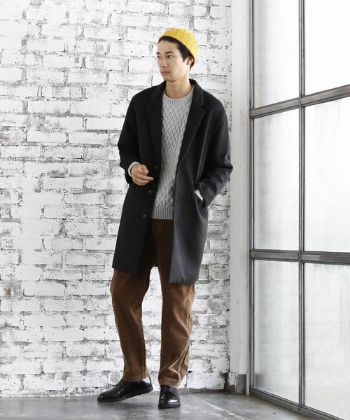 coen（コーエン）の「ウールブレンドチェスターコート（チェスター
