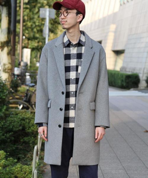 coen（コーエン）の「ウールブレンドチェスターコート（チェスター