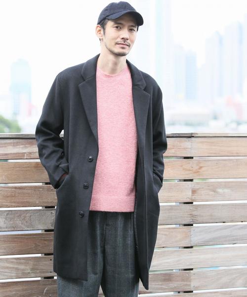 coen（コーエン）の「ウールブレンドチェスターコート（チェスター
