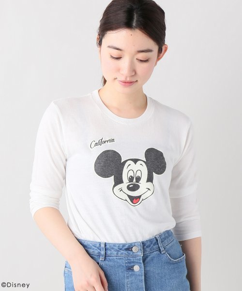 FRAMeWORK（フレームワーク）の「フレームワーク/MICKEY T(face)◆（Tシャツ/カットソー・レディース・ブラック/グレー/ホワイト・FREE）」の17枚目の写真