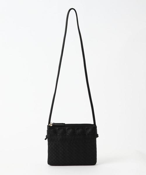 Another Edition（アナザーエディション）の「キルティングミニショルダーバッグ（ショルダーバッグ・レディース・ブラック/ケリー・FREE）」の12枚目の写真
