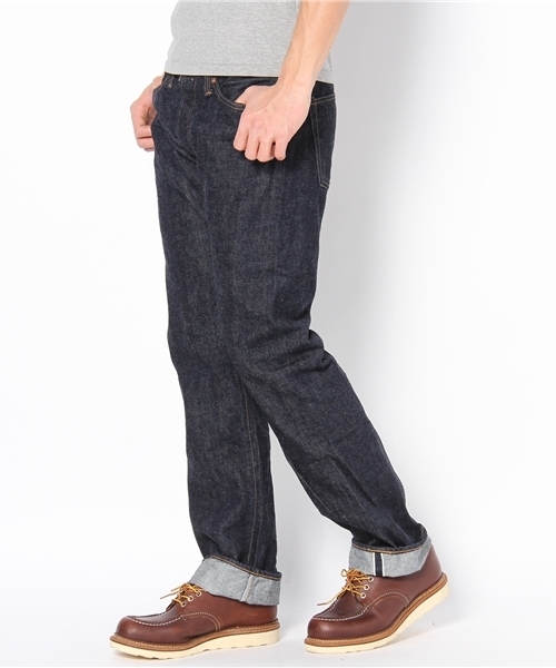 Made in JAPAN denim (straight)（メイドインジャパンデニム（ストレート））の「1966 -ONE WASH-（デニムパンツ・メンズ・インディゴブルー・26inch/27inch/28inch/29inch/30inch/31inch/32inch/33inch/34inch）」の2枚目の写真